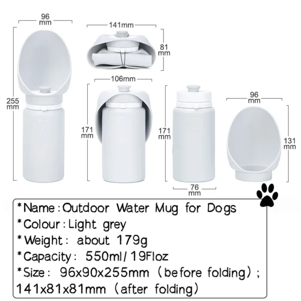 Folding Water Bottle - Image 6