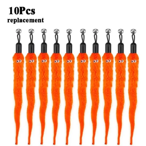 Plush Cat Toy Worms - Image 16